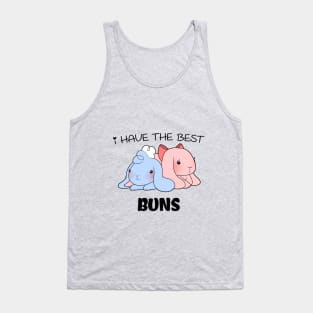 I have the best buns (pastel version) Tank Top